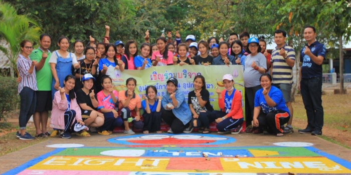 โครงการค่ายอาสาพัฒนา ณ โรงเรียนบ้านเหล่าศรีโหนโห่