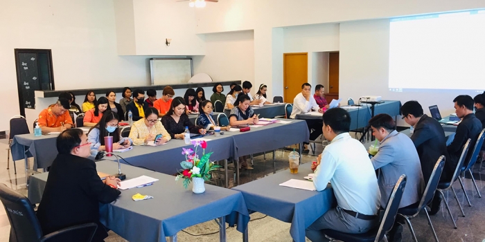 ประชุมบุคลากรวิทยาลัยการท่องเที่ยวฯ ม.นครพนม ครั้งที่3/2563