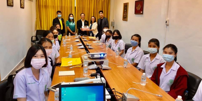 ต้อนรับคณะศึกษาดูงาน คณะทรัพยากรธรรมชาติและอุตสาหกรรมเกษตร มก.ฉกส