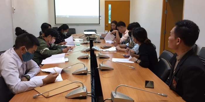 ร่วมประชุมพนักงานโครงการว่างงานฯ โครงการพัฒนาการท่องเที่ยวชุมชน